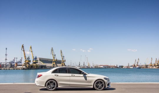 A picture of a BMW car