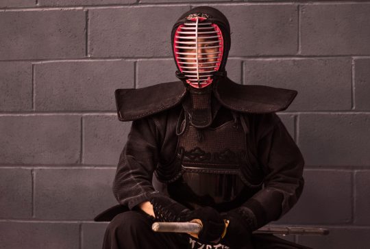 A picture of a Japanese Kendo uniform