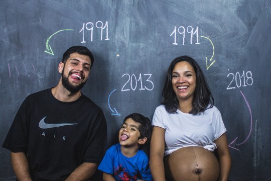 A picture of a family