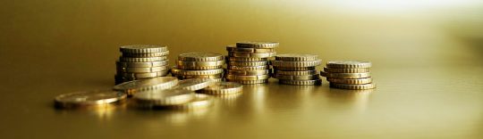 A picture of coins